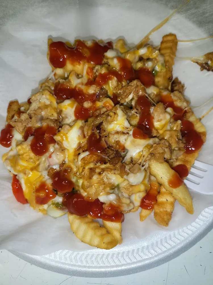 Chicken Philly on Fries