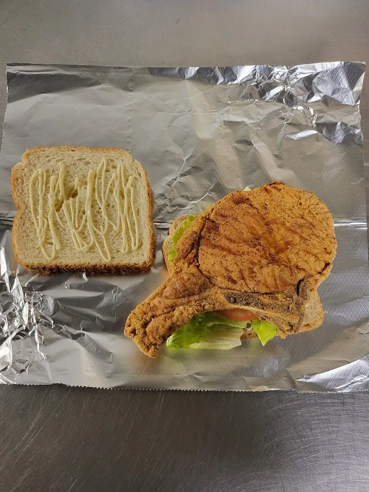 Pork Chop Sandwich